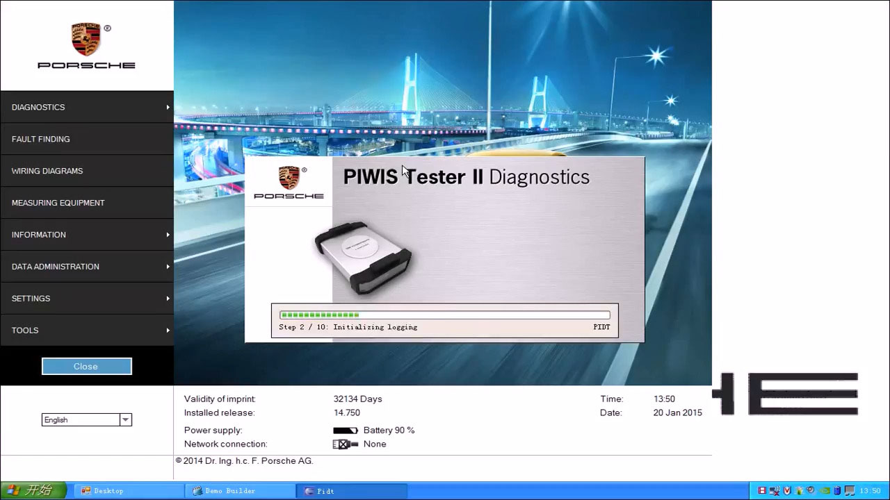 10.How to use Piwis Tester II code Porsche rear end electronics-2
