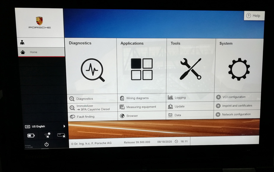 40.How to update Porsche PIWIS Tester to V39.900-1