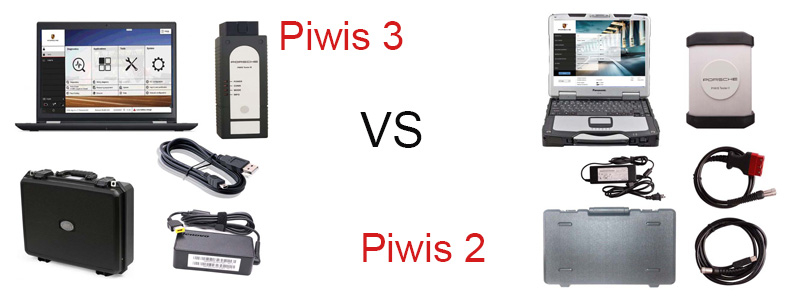what’s the difference between Piwis Tester 2 & Piwis 3