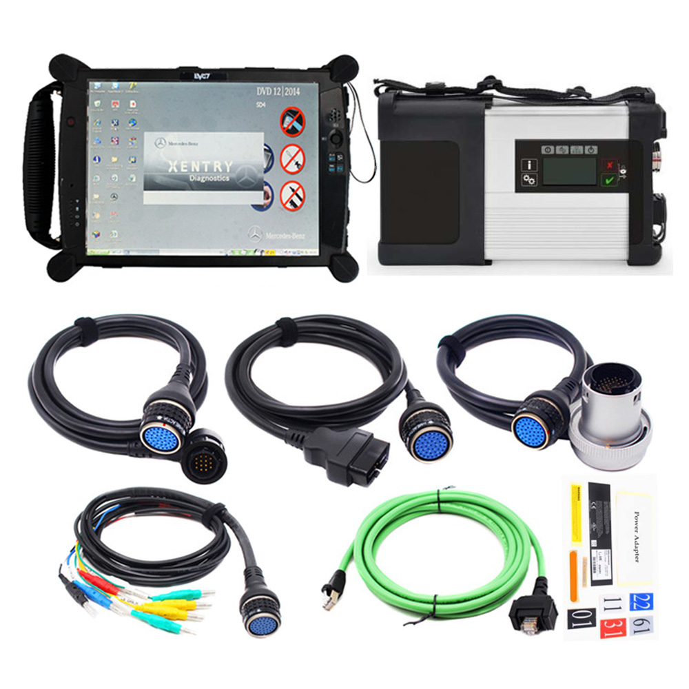 SD Connect C5 with necessary cables and EVG7 Tablet-5