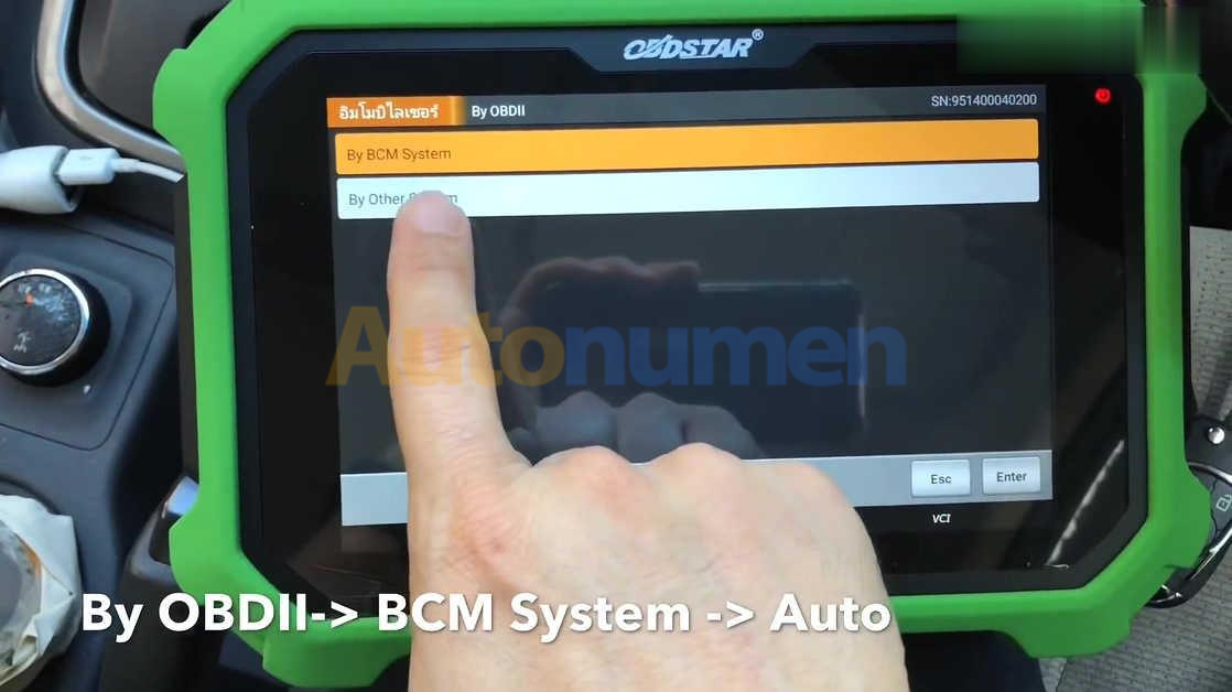 OBDSTAR DP plus program remote key on Chevrolet Trailblazer Duramax 2013-16 (2)