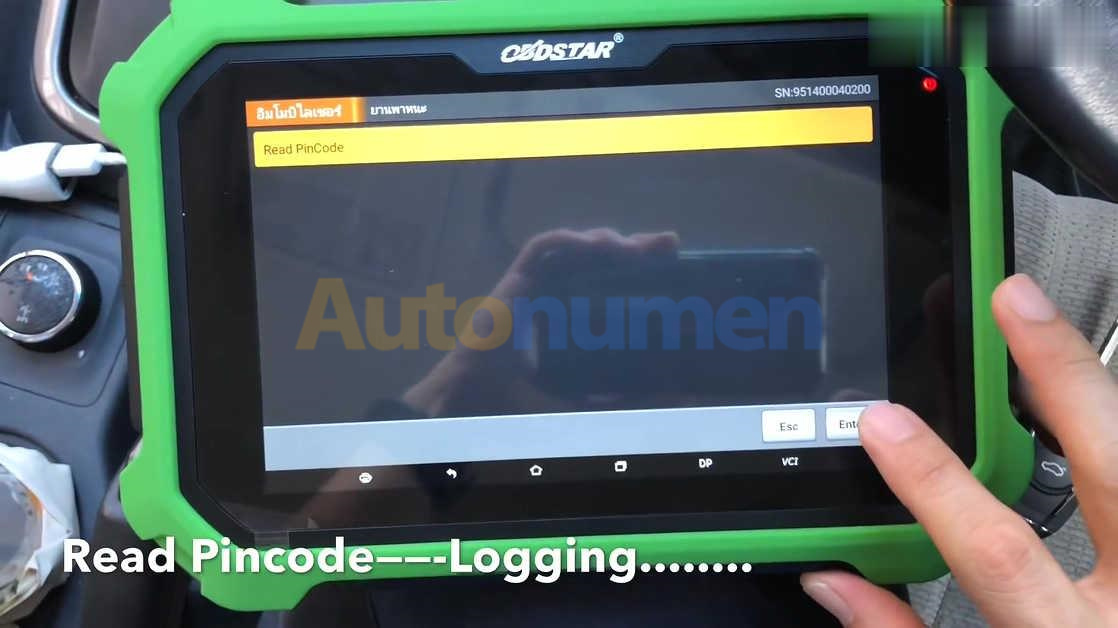 OBDSTAR DP plus program remote key on Chevrolet Trailblazer Duramax 2013-20 (2)