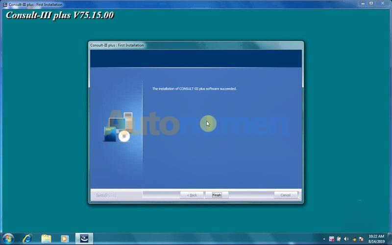 How to install Nissan Consult III PLUS 75.15.00 Software Driver and Patch-10 (2)