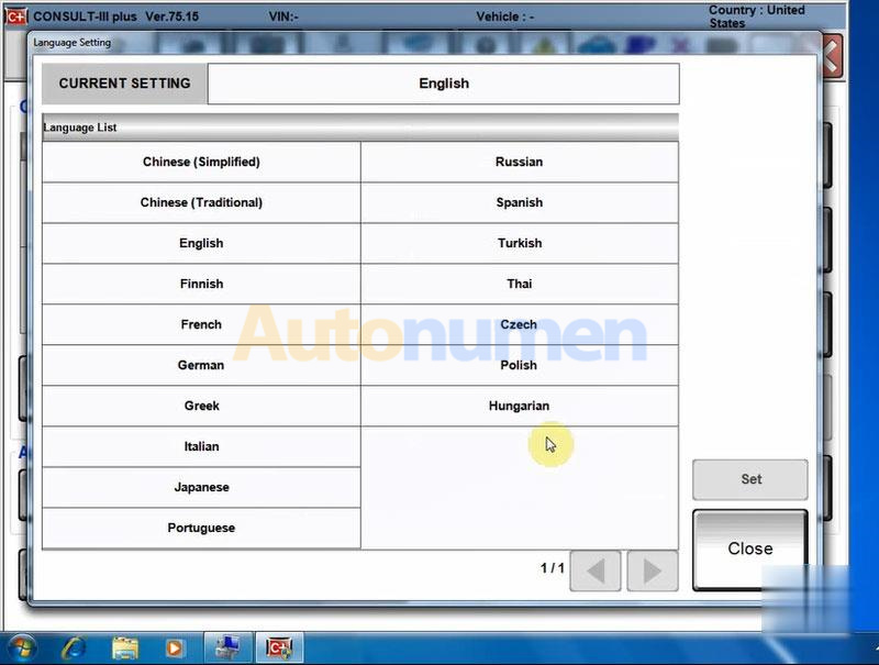 How to install Nissan Consult III PLUS 75.15.00 Software Driver and Patch-2 (2)