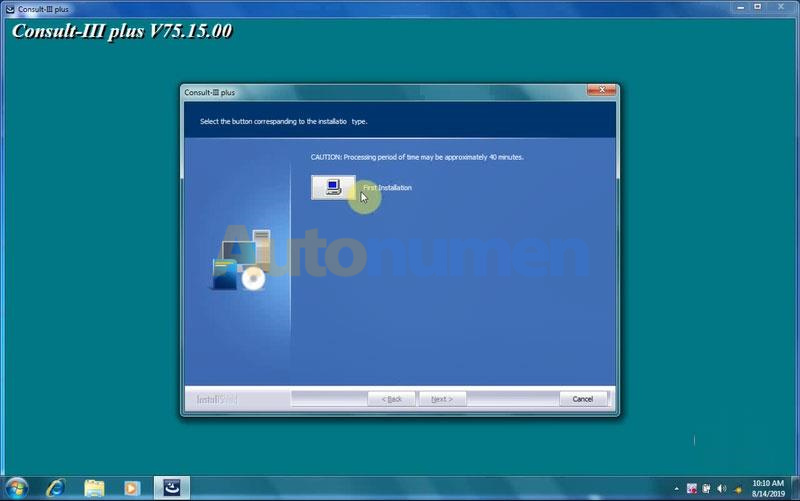 How to install Nissan Consult III PLUS 75.15.00 Software Driver and Patch-6 (2)