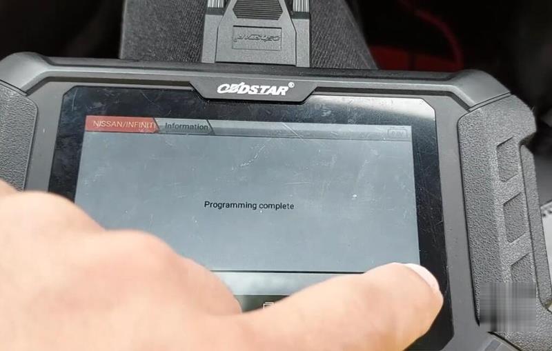 OBDSTAR Program Nissan Qashqai 2019 Prox All Keys Lost via OBD-9 (2)