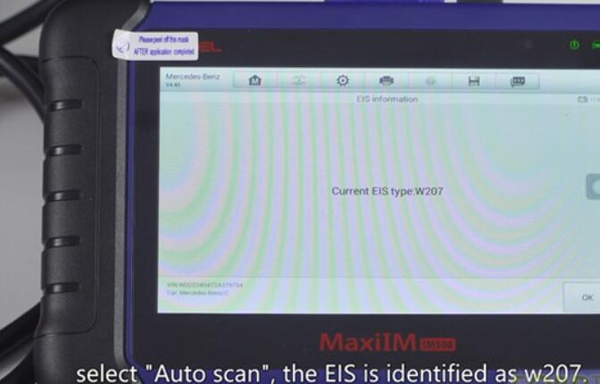 How-to-Read-Benz-W207-EIS-Data-by-Autel-IM508-with-XP400-Pro-9