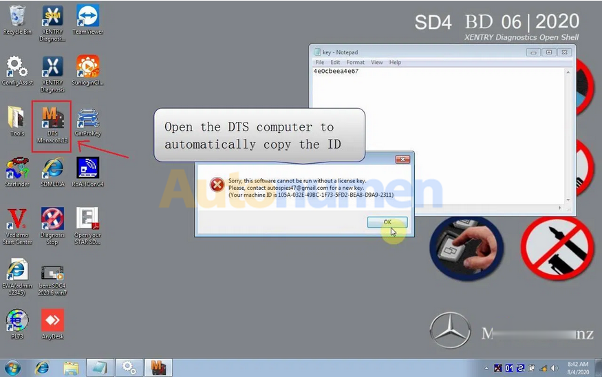 How to activate 2020.09 Star diagnostic Xentry, DTS & EPCWIS-5
