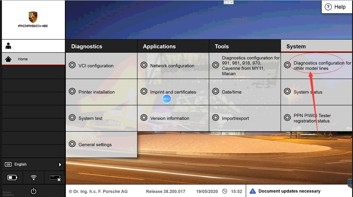 Porsche piwis 3 Software how to change from the V diagnostic mode to E engineer developer mode-13