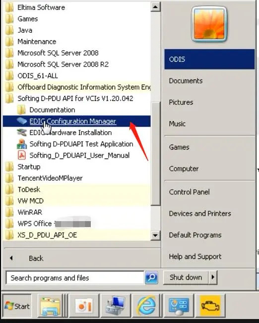 How to connect VAS 5054 with Bluetooth and ODIS diagnosis-4