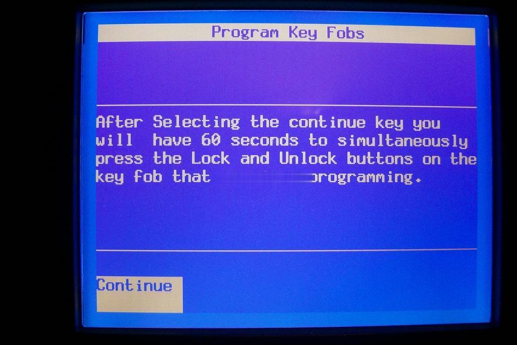 How to program the key fob using the Tech 2 scan tool-13 (2)