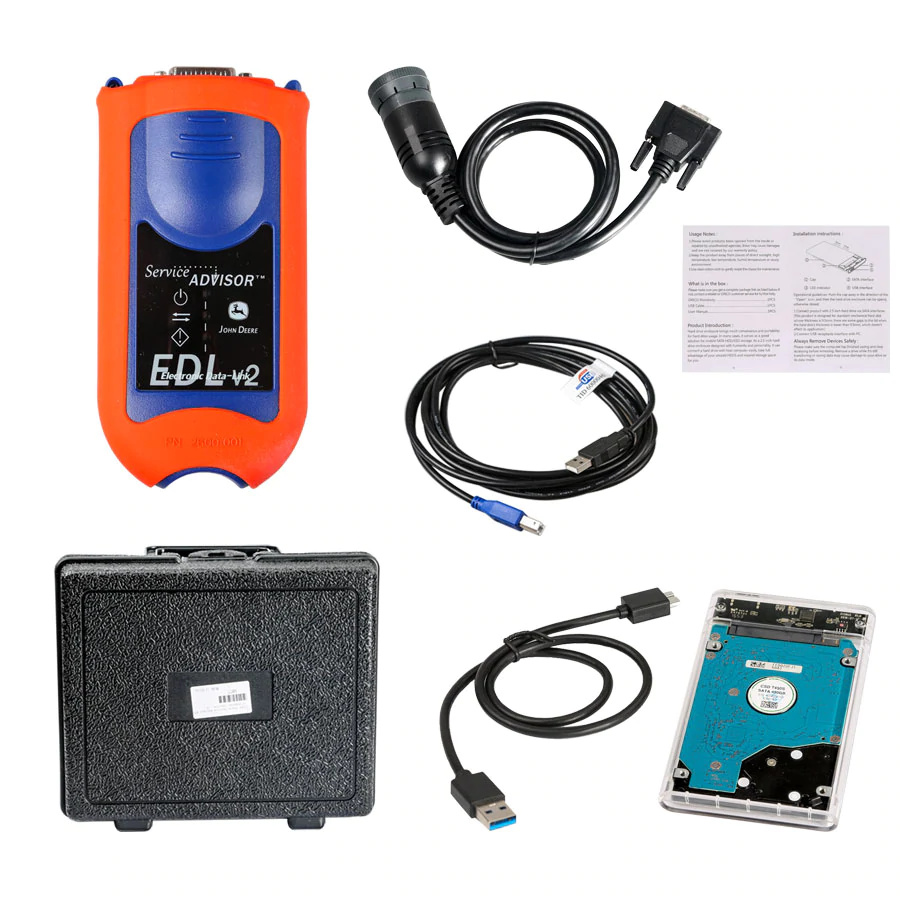 John Deere EDL V2 Diagnostic Kit Owner's Manual-1