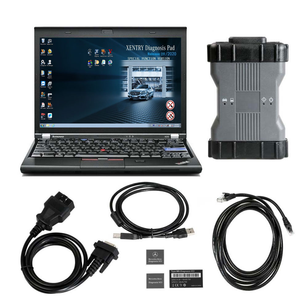 BENZ-C6-DOIP-Plus-lenovo-X220-Laptop