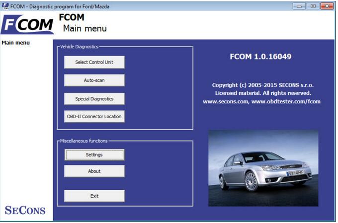 FCOM-Ford-OBD2-Diagnostic-Software-Download