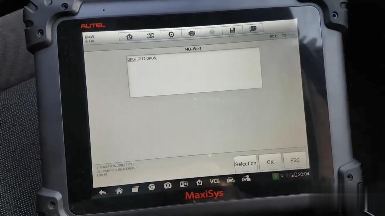 BMW-E90-Airbag-light-on-error-93C2-Fault-finding-and-repair-with-Autel-MaxiSys-25 (2)