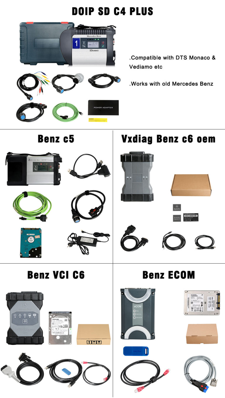 DOIP-SD-C4-PLUS-vs-vxdiag-Benz-C6-vs-sdconnect-c5-vs-BENZ-ECOM