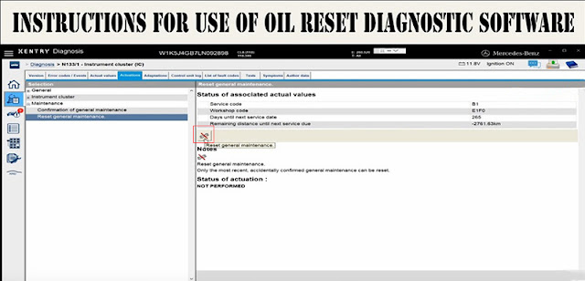 Mercedes-Benz-Oil-Reset-by-MB-Star-Tools-&-Xentry-Diagnostic-Software-4
