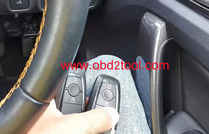 How-to-use-XTOOL-X100-pro2-add-2019-Ford-Ranger-Explorer-keyless-spare-key-1