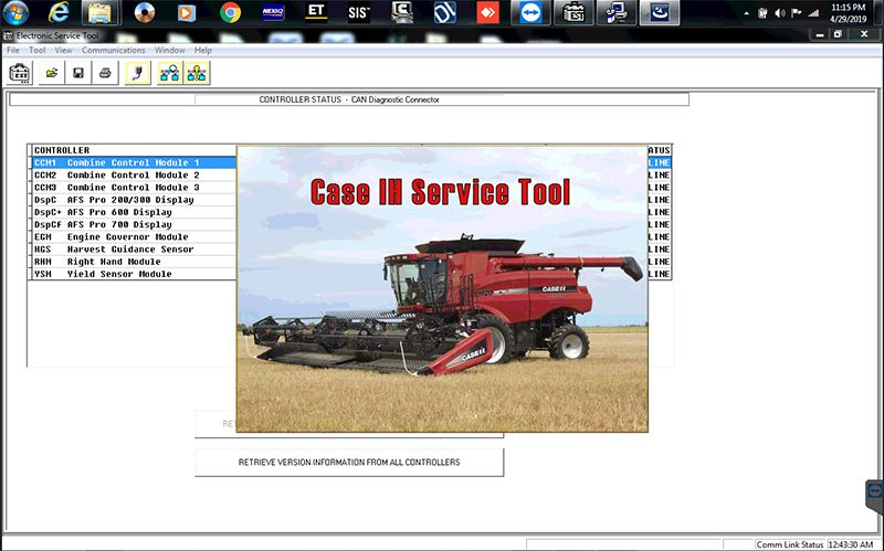 CNH DPA5 New Holland Electronic Service Tools in stock!-7
