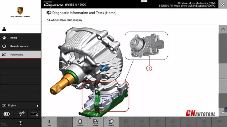 About use the Porsche piwis 3 software to find a Porsche car faultrepair guide-6