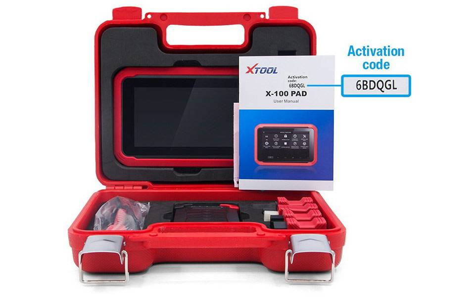 XTOOL X100 PAD Tablet Key Programmer with EEPROM Adapter Support Special Functions-6
