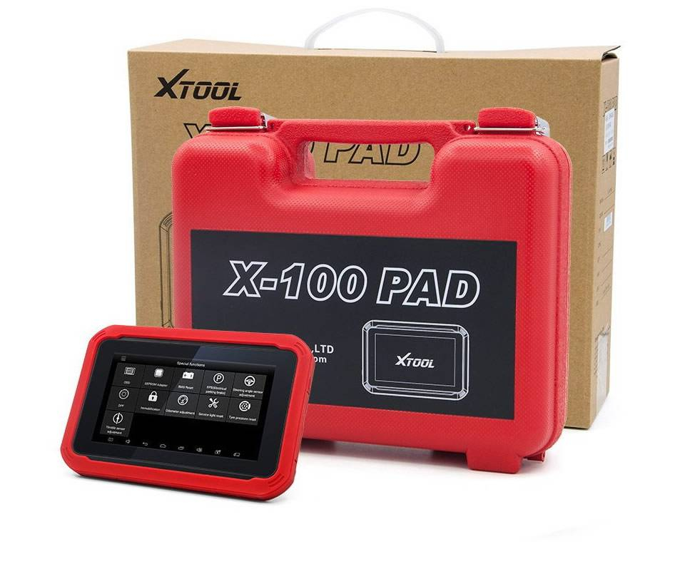 XTOOL X100 PAD Tablet Key Programmer with EEPROM Adapter Support Special Functions-7