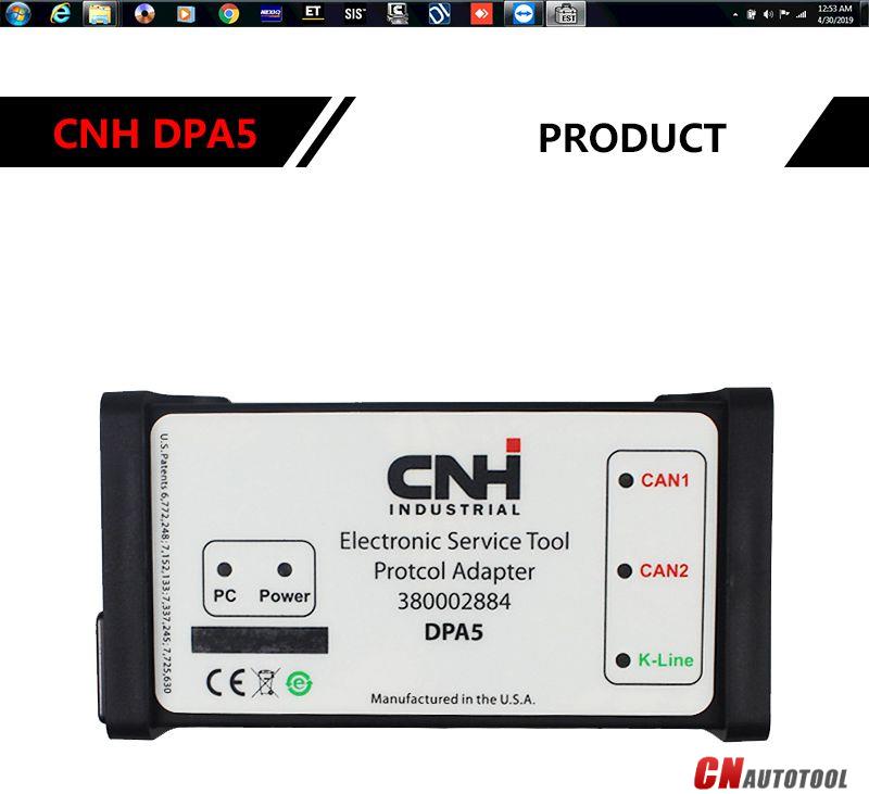 Heavy Duty Truck Scanner diagnostic tool CNH DPA5-3 (2)