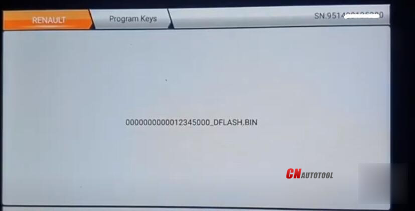 Program Renault Logan 2018 All Keys Lost with OBDSTAR X300 DP Plus-11
