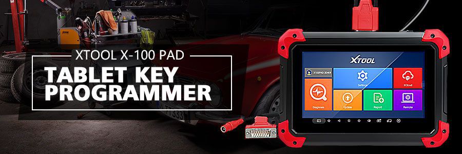XTOOL X100 PAD Car Key Programmer with Built-in VCI 2 Years Free Update Online-1