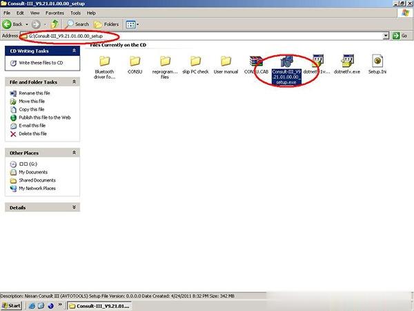 install Consult 3 software for Nissan on Win XP-1 (2)