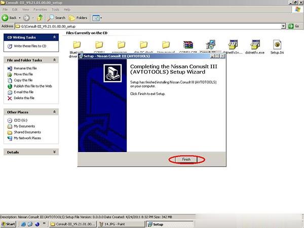 install Consult 3 software for Nissan on Win XP-15 (2)