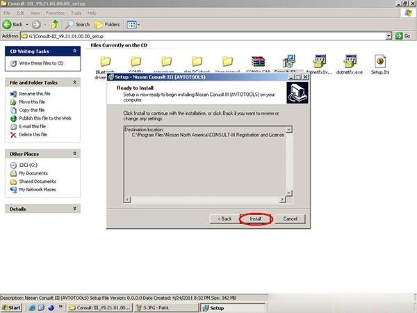 install Consult 3 software for Nissan on Win XP-4 (2)