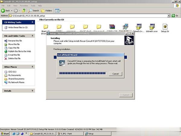 install Consult 3 software for Nissan on Win XP-6 (2)