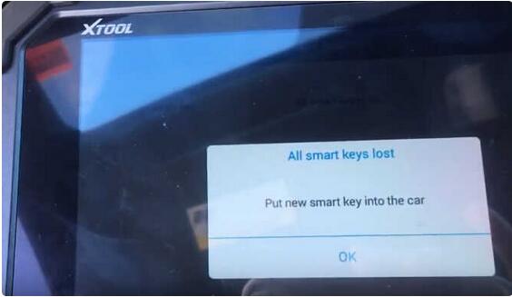 XTOOL X100 PAD2 All Key Lost Programming for Honda Civic 2015 Smart Key 10