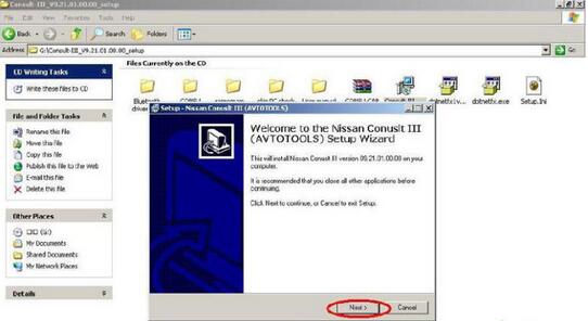 Install Nissan Consult 3 III Plus Diagnostic Software 2