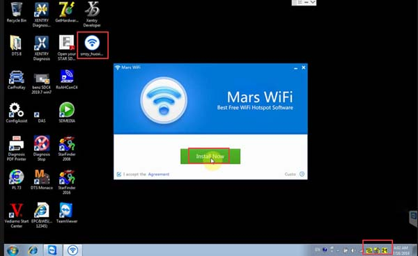 Setting MB SD Connect C4 PLUS DoIP WiFi-8