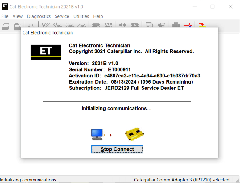 Newest For Caterpillar 2020B Cat ET ET3 Electronic Technician Diagnostic-6