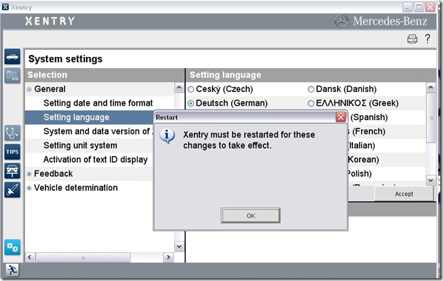 How to change DAS And Xentry Language-6
