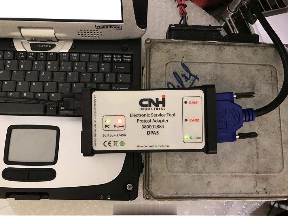 CNH DPA5 kit diagnostic tool with cnh est-1 (2)
