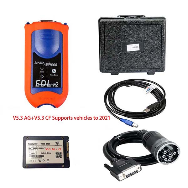 John Deere Service Advisor EDL V2 Diagnostic Kit in Use-2