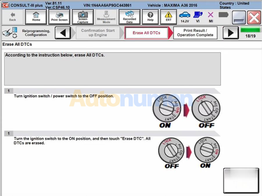 Nissan ECU Reflash Update Procedure with Consult III Plus-17 (2)