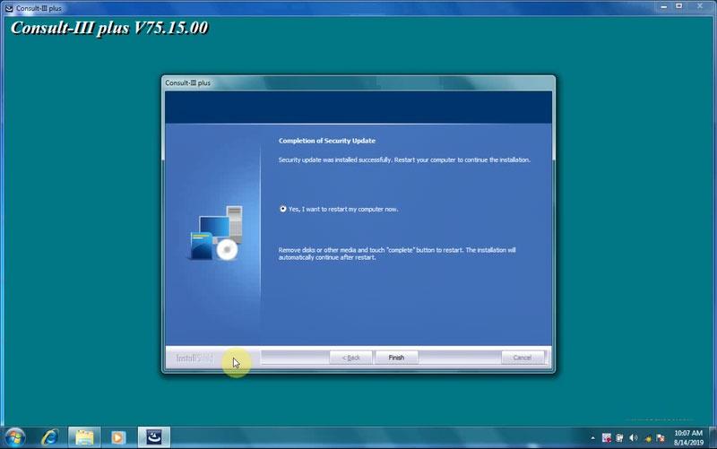 How to install Nissan Consult III PLUS 75.15.00 Software Driver and Patch-5 (2)