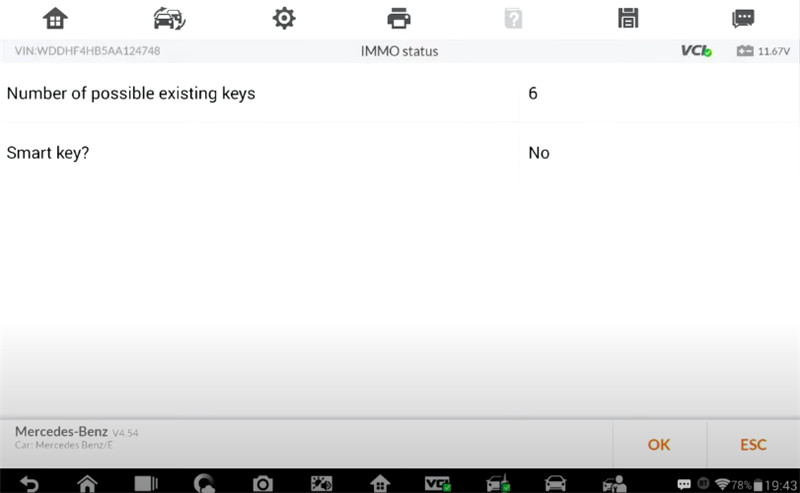 Autel IM608 Pro + XP400 Pro Add new key Lost all keys for Mercedes Benz-3