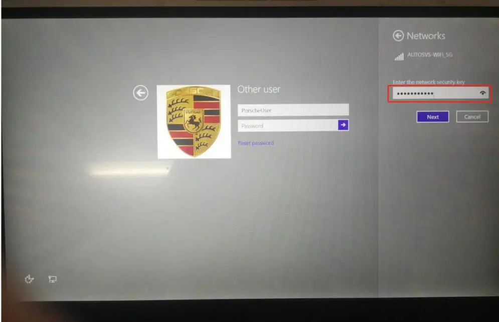 How to connect WIFI in Porsche PIWIS3 Switch UI window-6