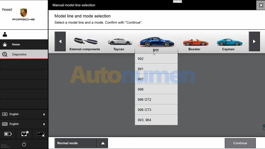 Porsche Piwis 3 Software V40.300.010, with Engineer Mode, can be updated via SD card-11