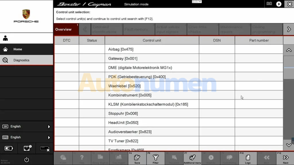 Porsche Piwis 3 Software V40.300.010, with Engineer Mode, can be updated via SD card-14