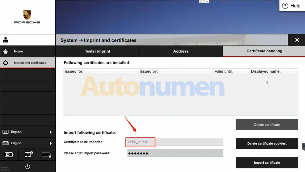 Porsche Piwis 3 Software V40.300.010, with Engineer Mode, can be updated via SD card-6