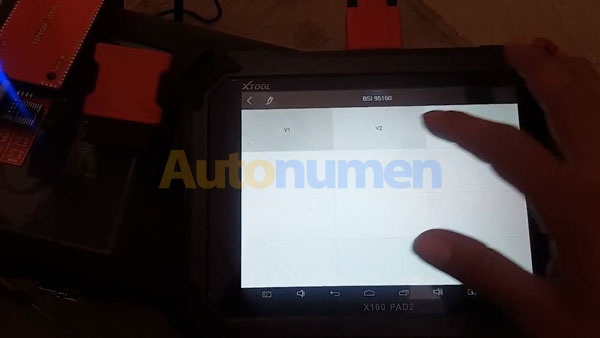 How XTOOL X100 Pad2 Read Peugeot 206 BSI Pin Code-9
