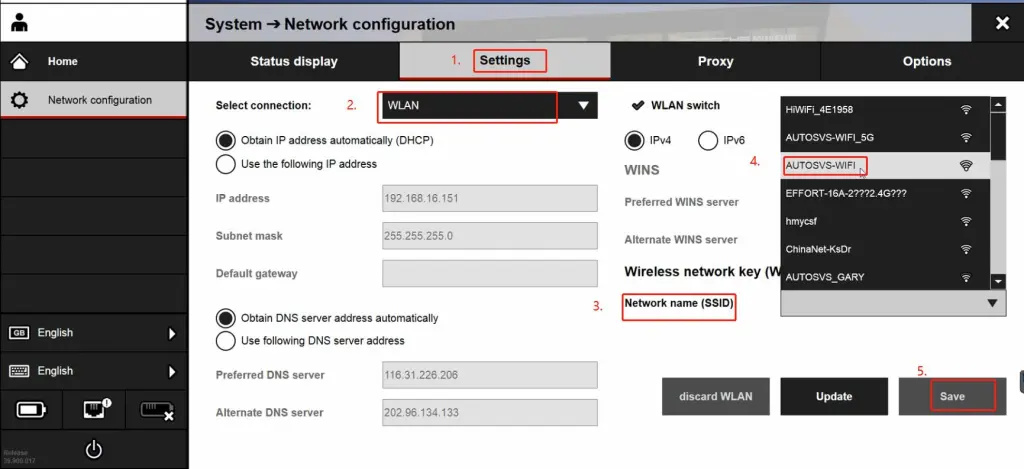 How to connect the Piwis3 system to a wireless WIFI network-2