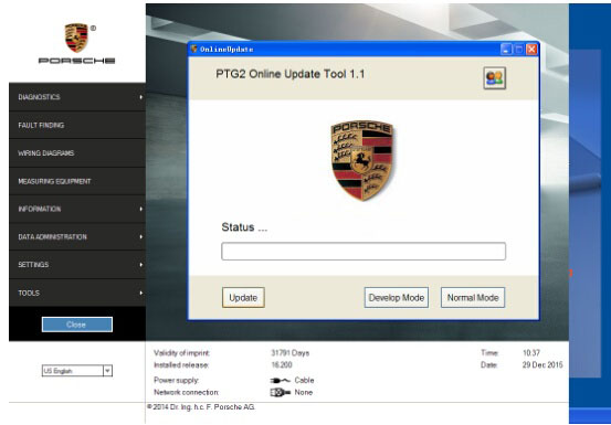 How to update the firmware of the Porsche PIWIS Tester II-2